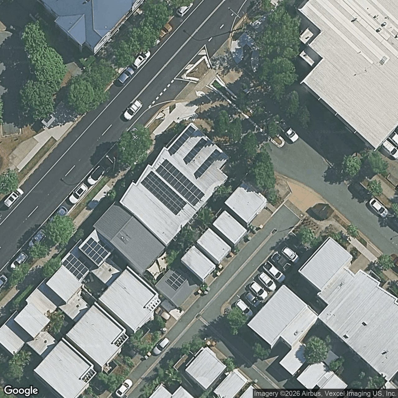 Aerial view of 151 Varsity Parade, Varsity Lakes QLD 4227