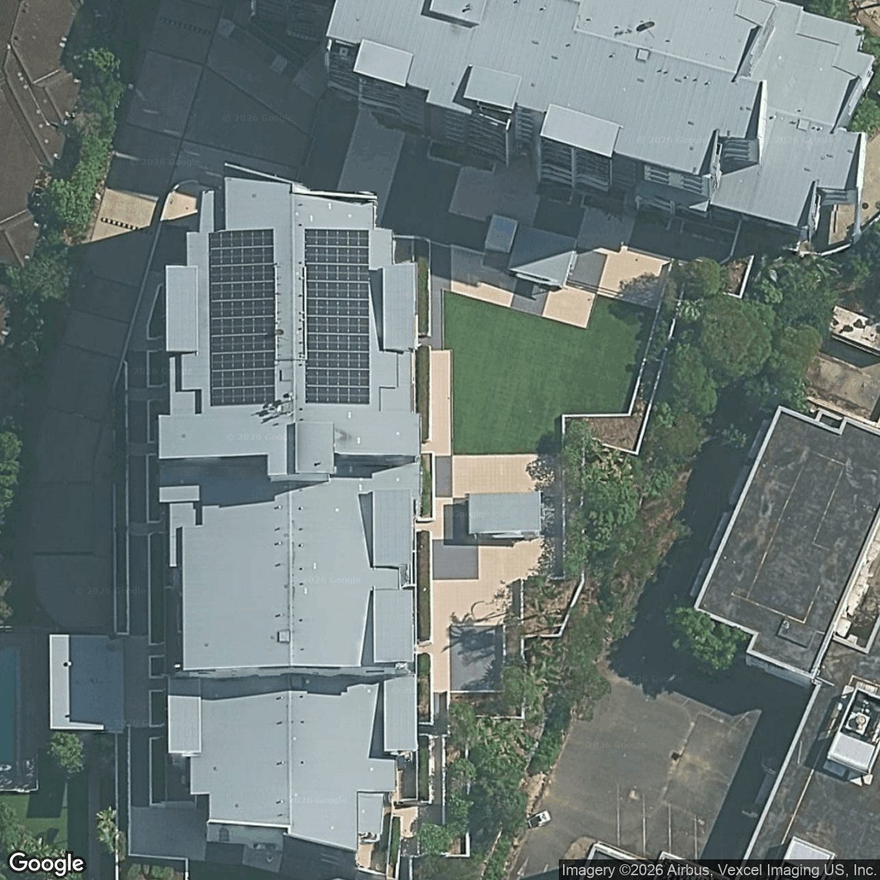 Aerial view of 2102/3 Main Street