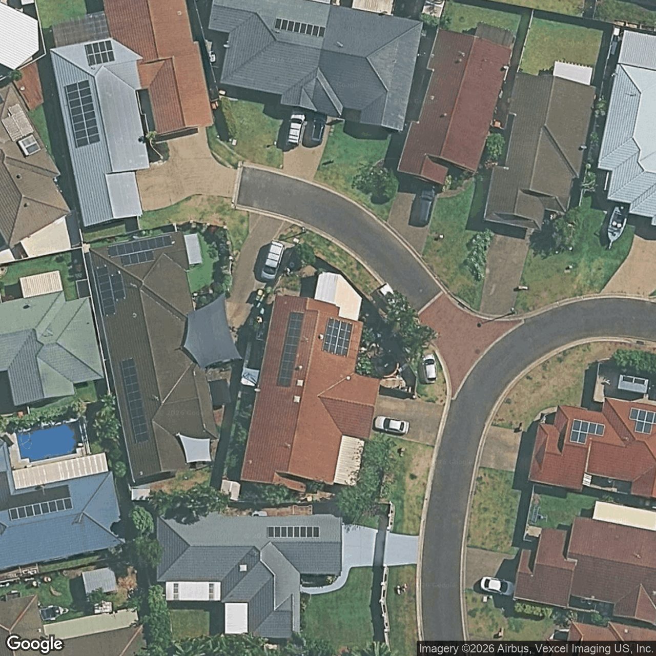 Aerial view of 2/37 Thornleigh Crescent