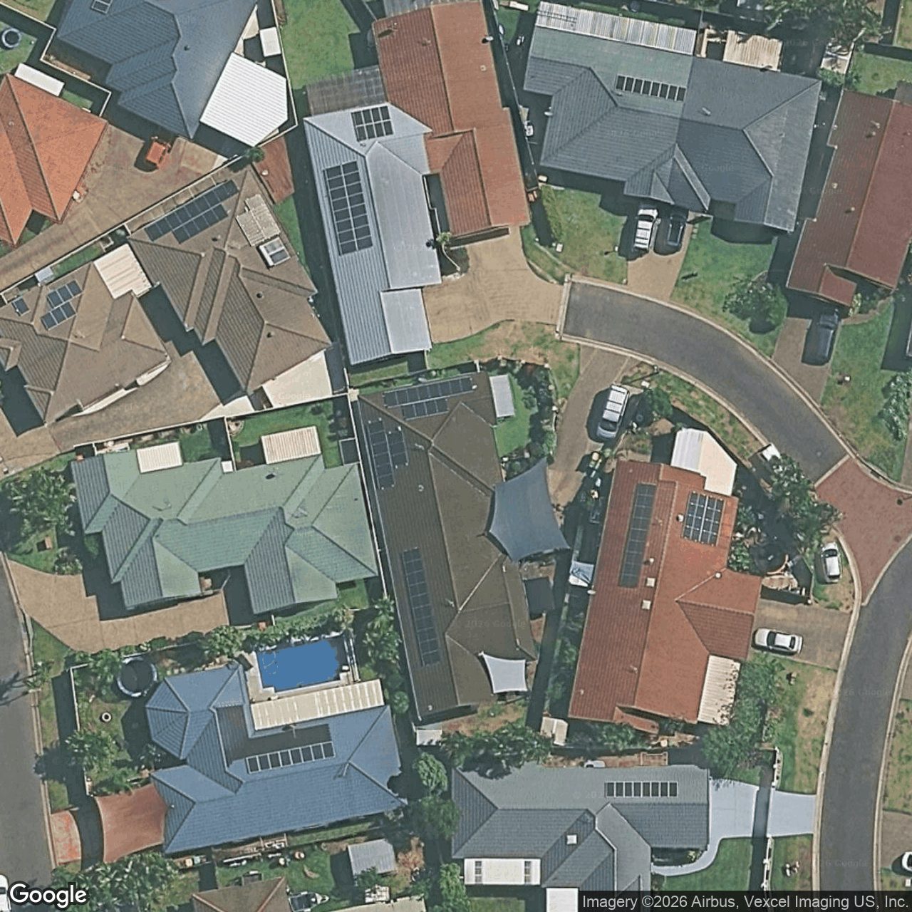 Aerial view of 2/35 Thornleigh Crescent