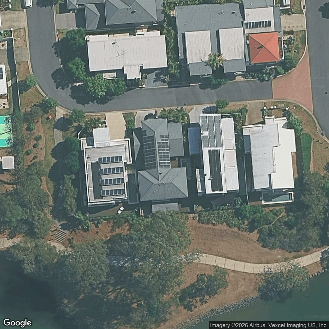 Aerial view of 6 Cape Martin Lane, Varsity Lakes QLD 4227