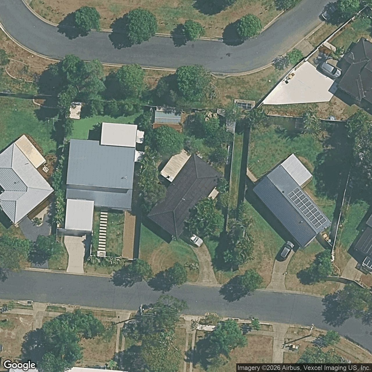 Aerial view of 9 Brier Crescent, Varsity Lakes QLD 4227