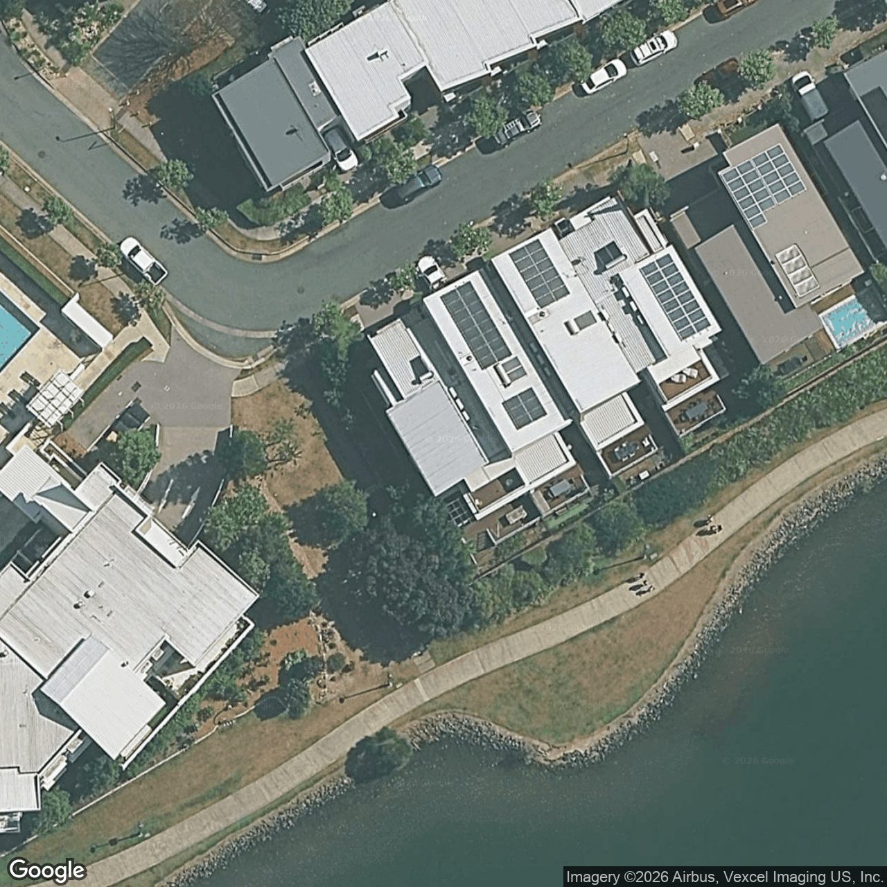 Aerial view of 3 Lakefront Crescent, Varsity Lakes QLD 4227