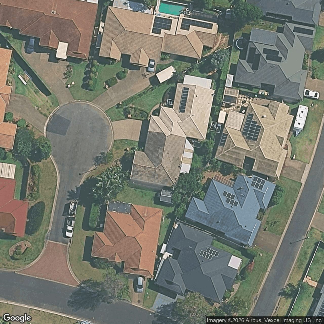 Aerial view of 2/3 Fredrick Court