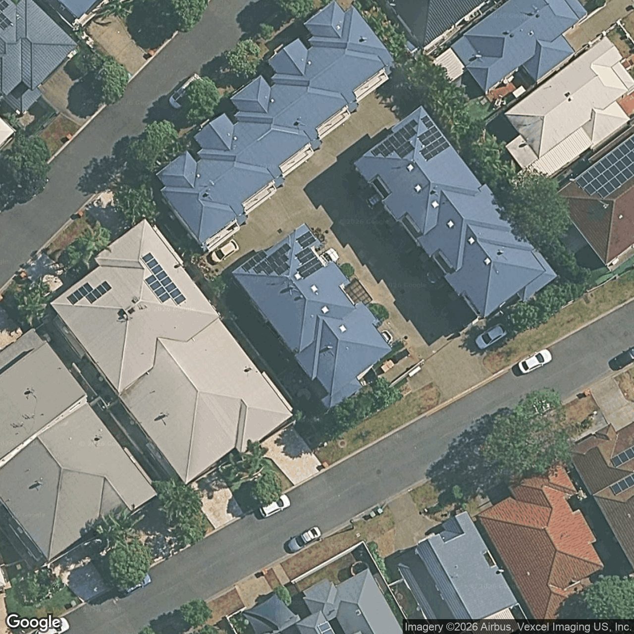 Aerial view of 2/13 Mapleton Circuit