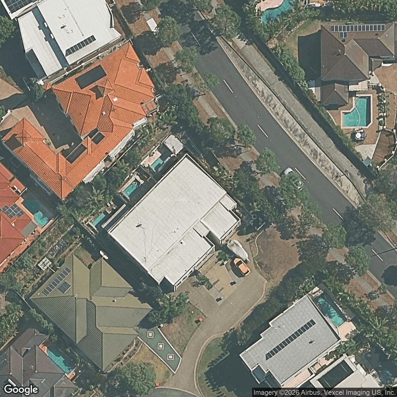 Aerial view of 3/24 Mapleton Circuit
