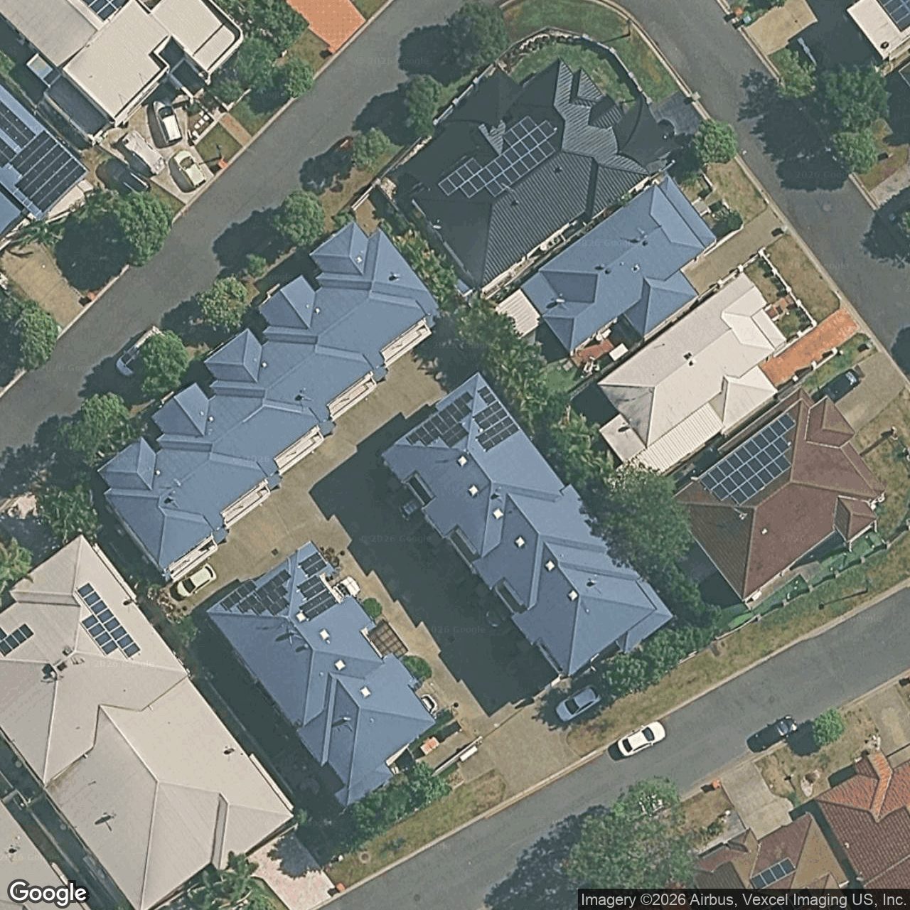Aerial view of 9/13 Mapleton Circuit