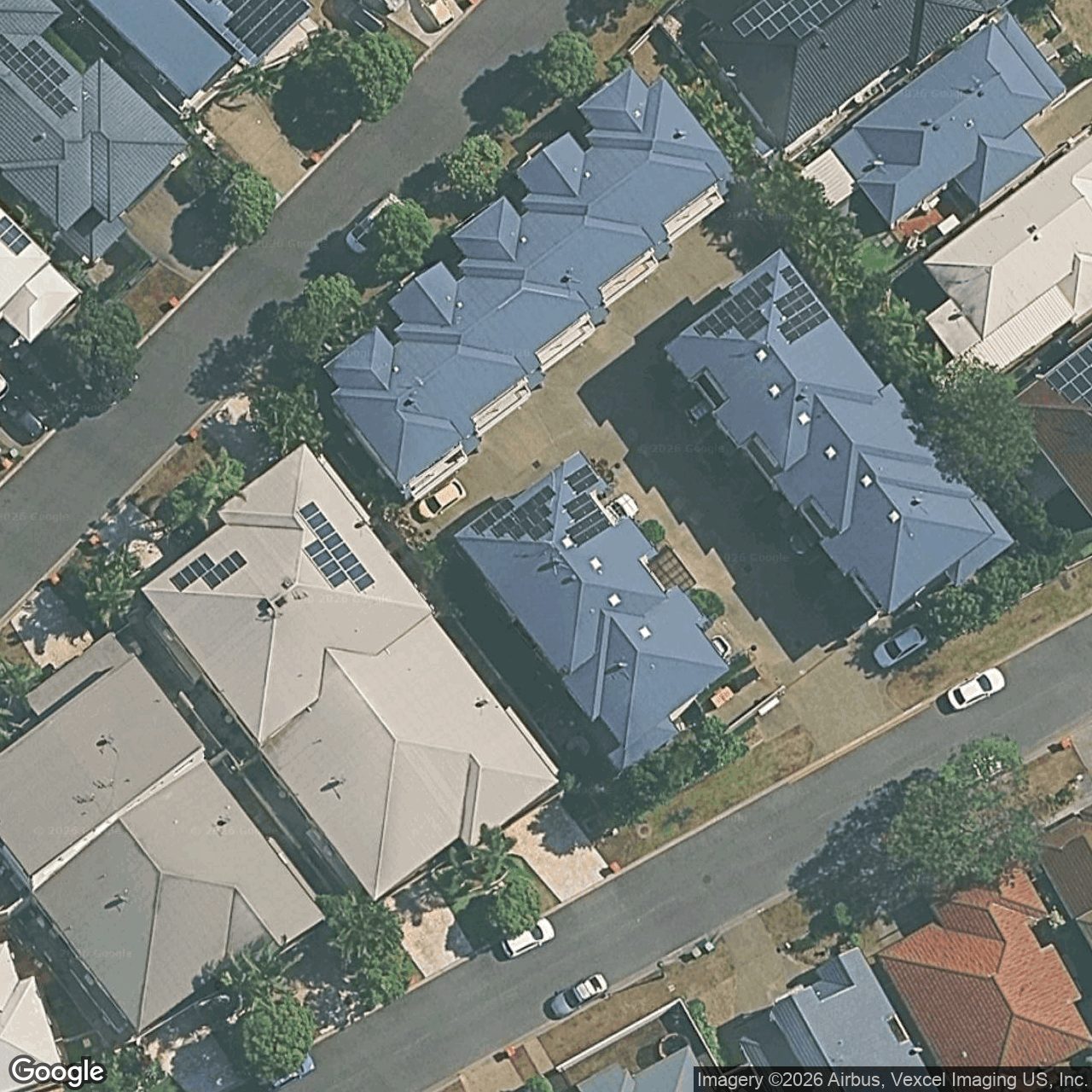 Aerial view of 3/13 Mapleton Circuit