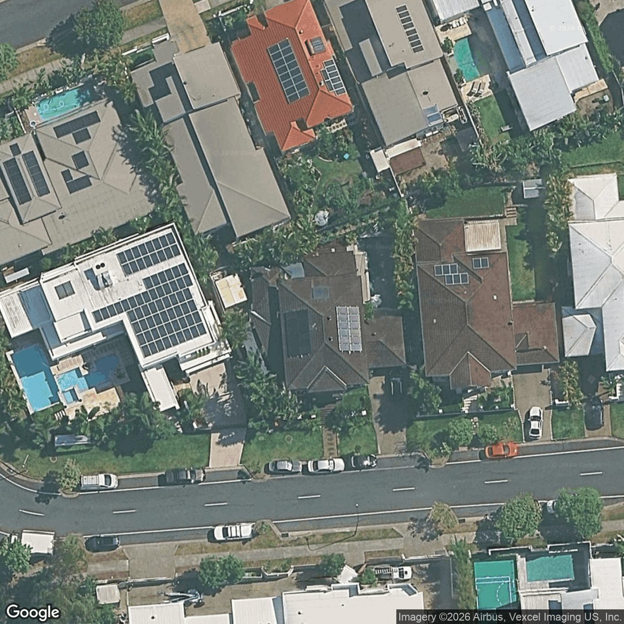 Aerial view of 32 Azzurra Drive, Varsity Lakes QLD 4227