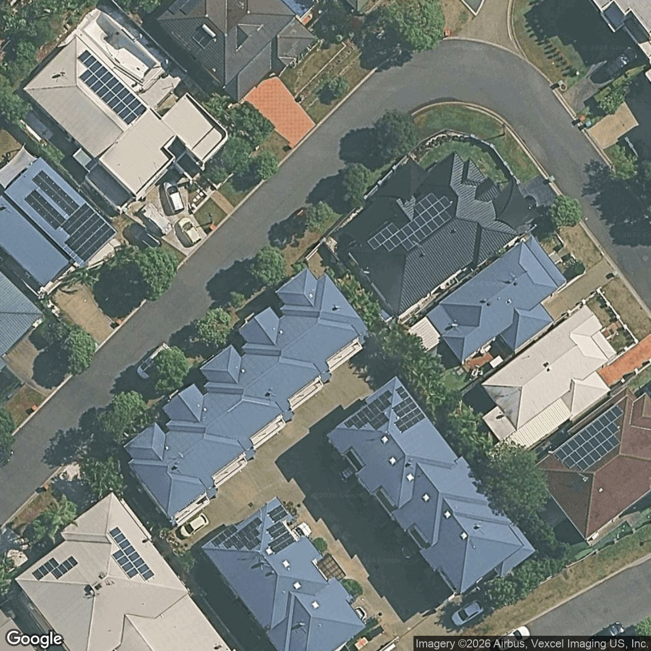 Aerial view of 8/13 Mapleton Circuit