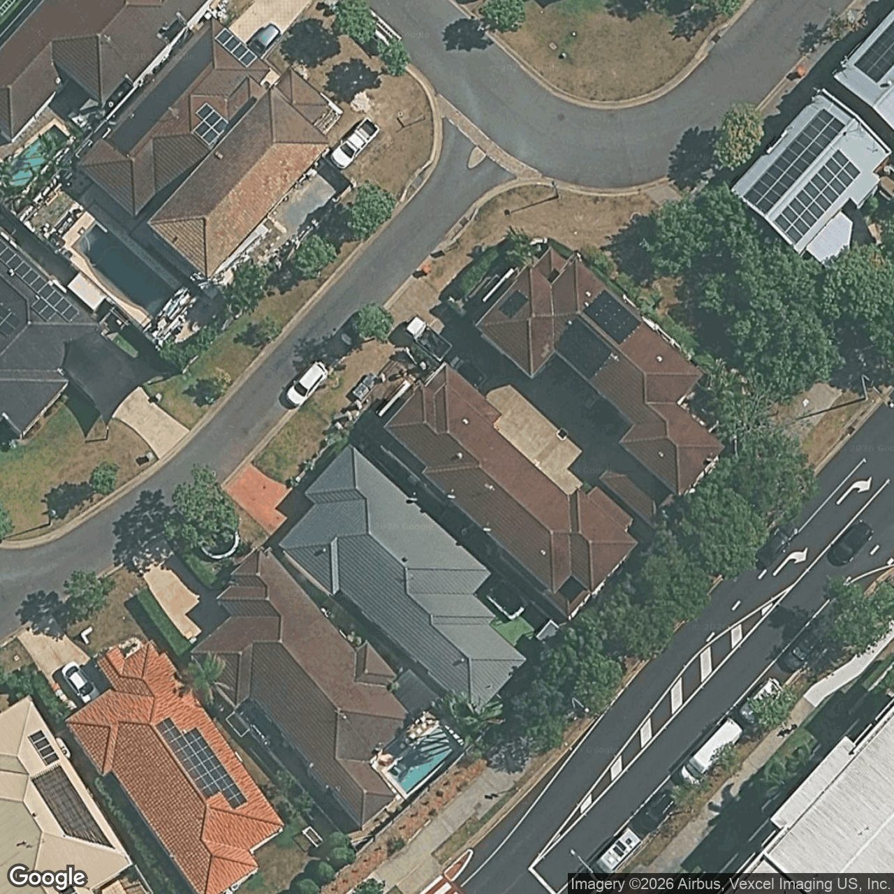 Aerial view of 4/2 Morea Court