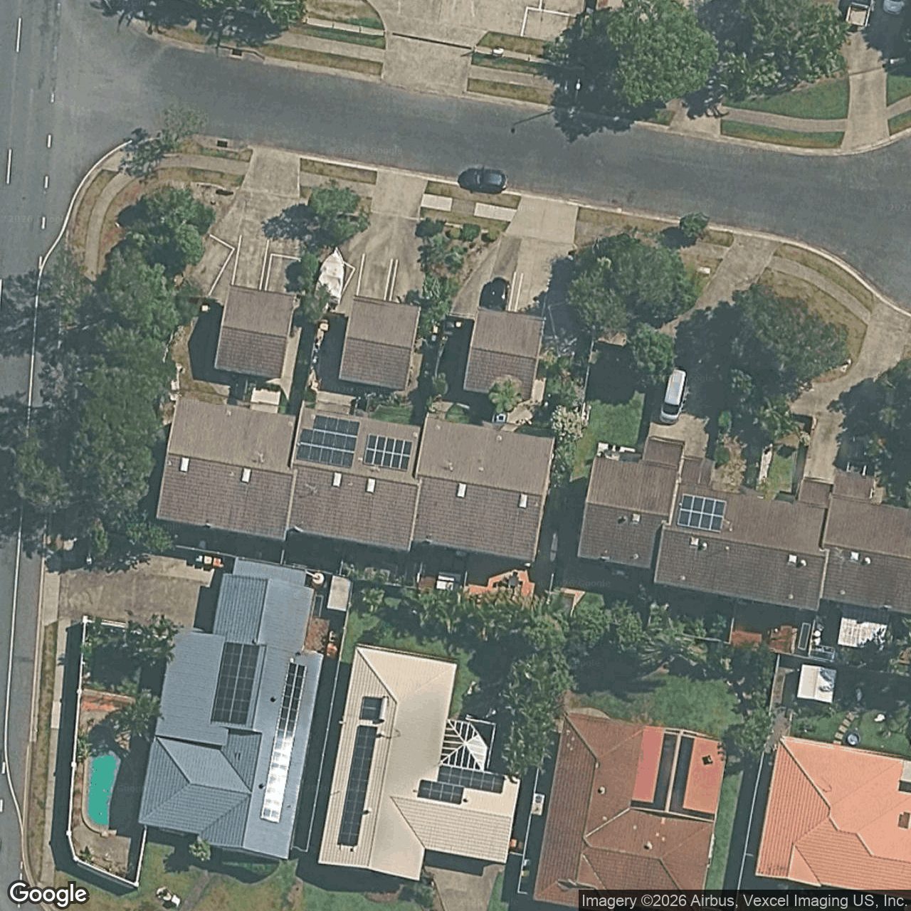 Aerial view of 2/1 Pontoon Place