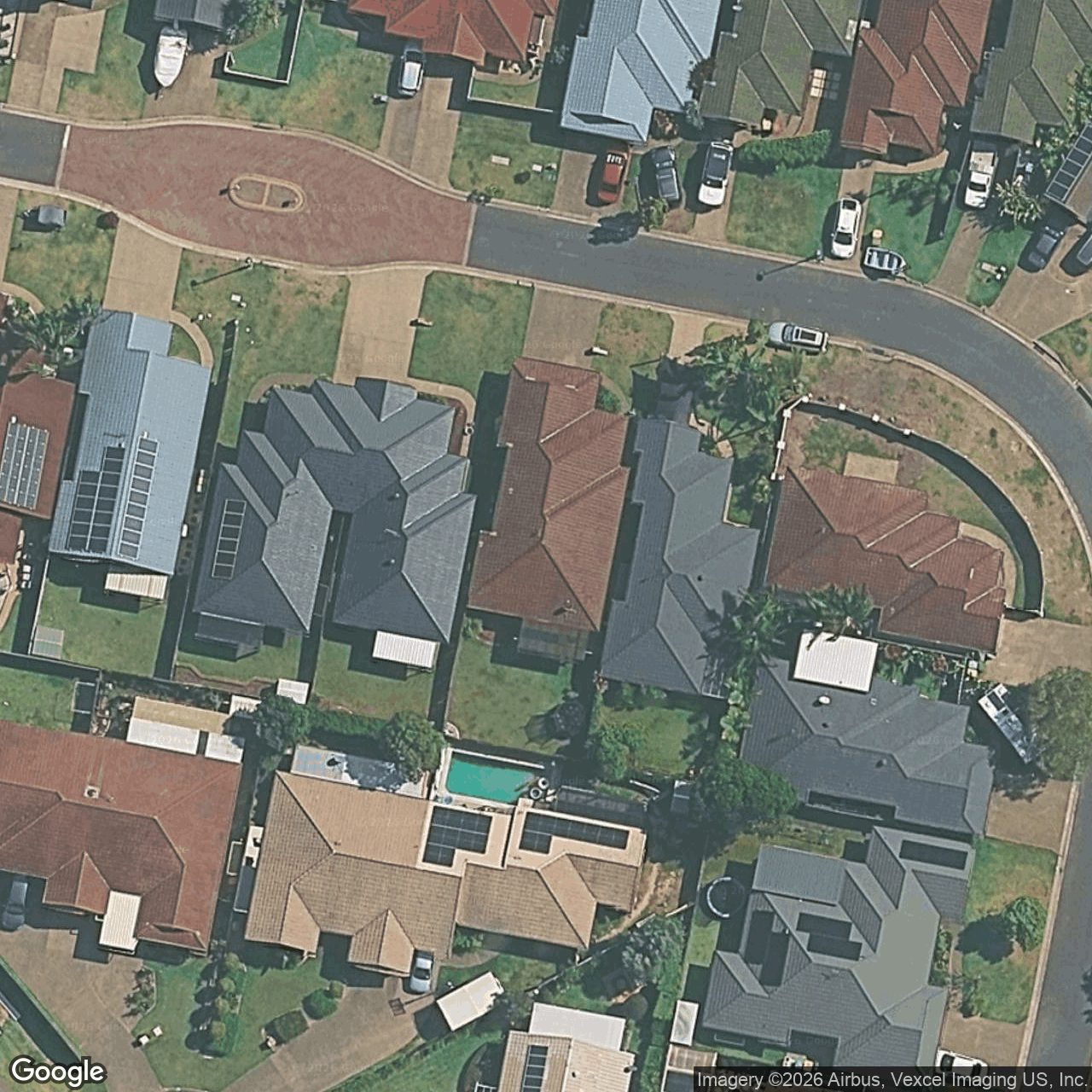 Aerial view of 2/12 Thornleigh Crescent