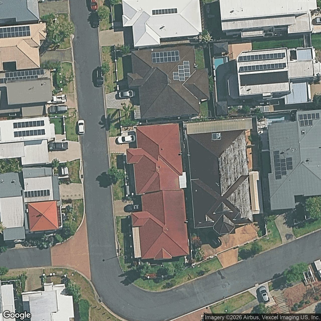 Aerial view of 2/35 Meridien Avenue