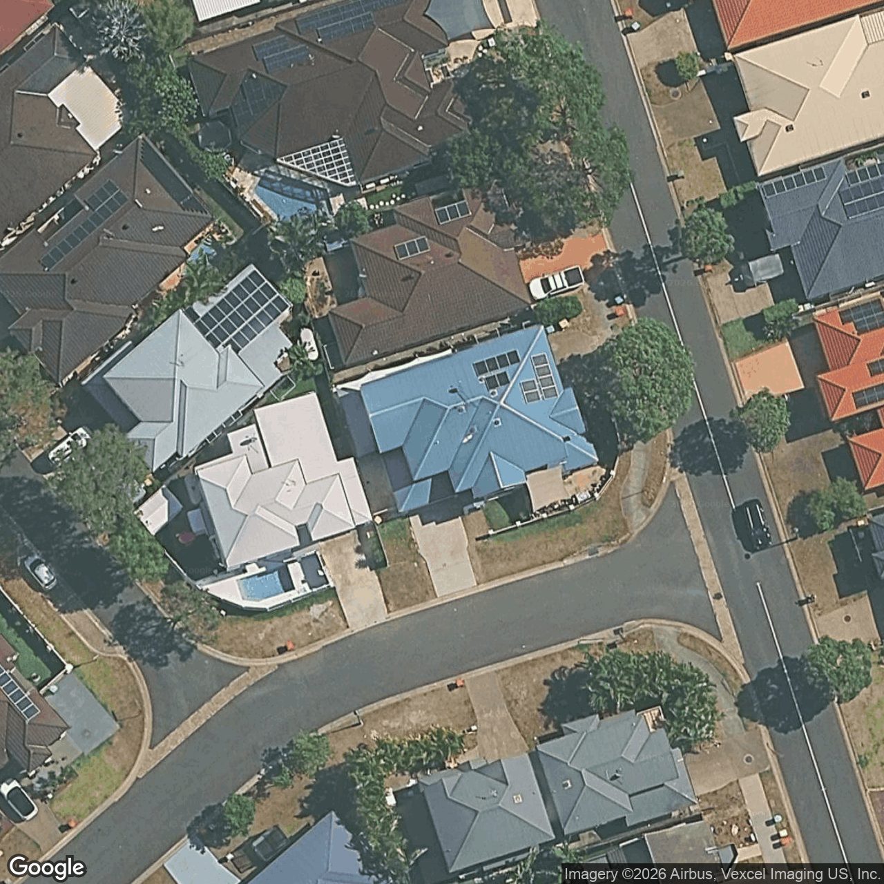 Aerial view of 1 Carina Peak Drive, Varsity Lakes QLD 4227