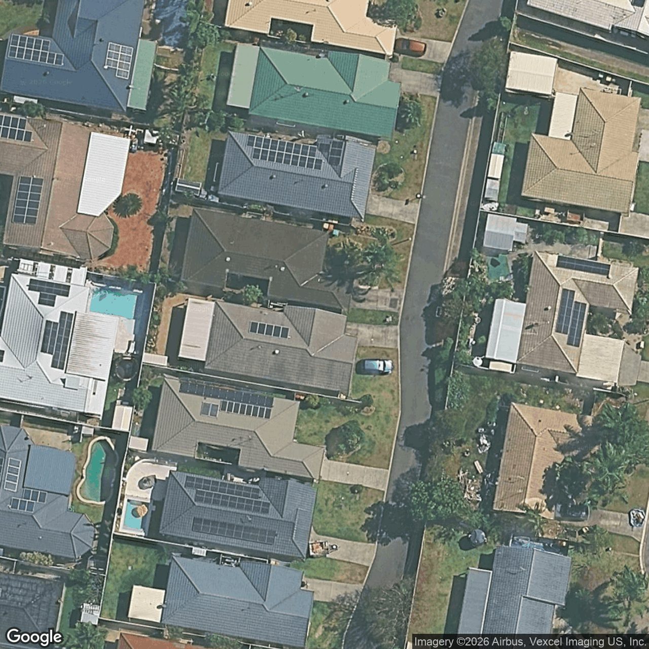 Aerial view of 4 Yodelay Street, Varsity Lakes QLD 4227