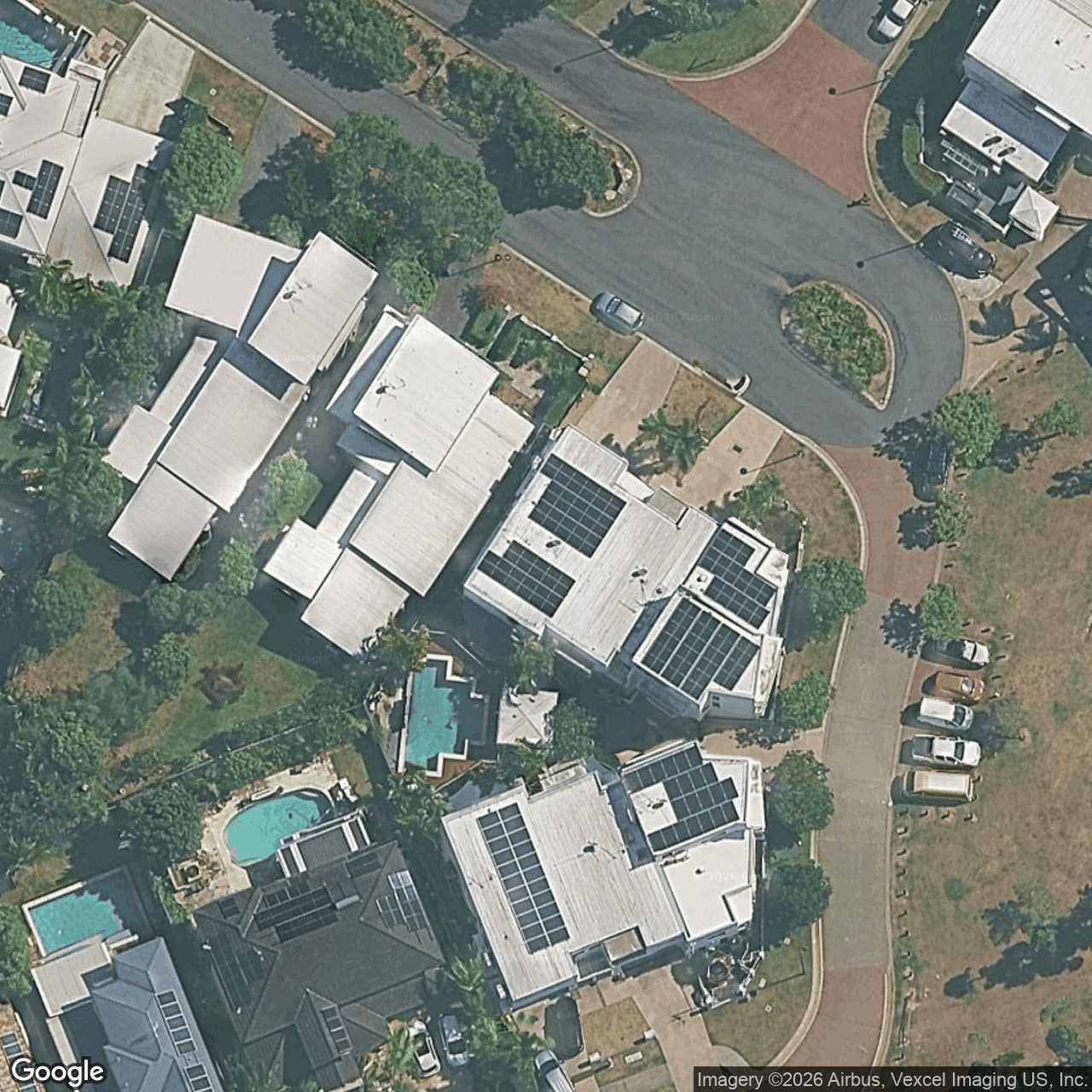 Aerial view of 4/10 Cezaire Avenue