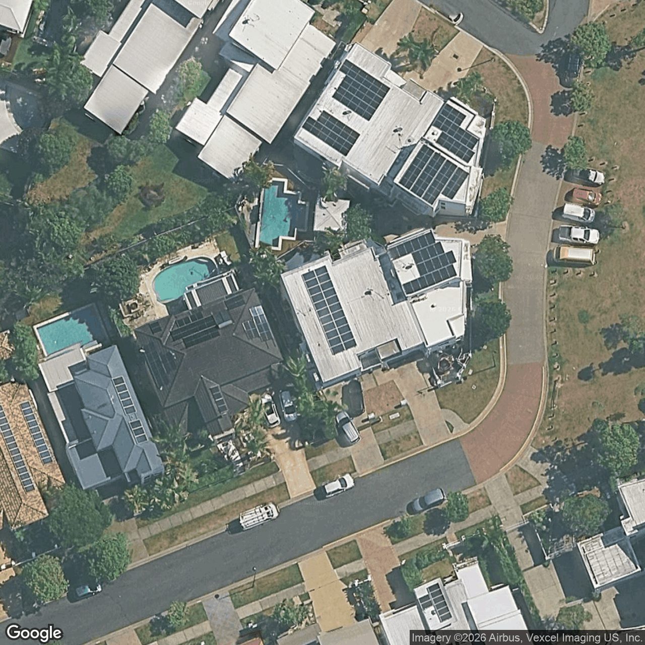 Aerial view of 3/10 Cezaire Avenue