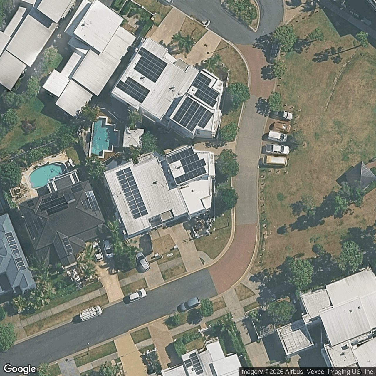 Aerial view of 1/10 Cezaire Avenue