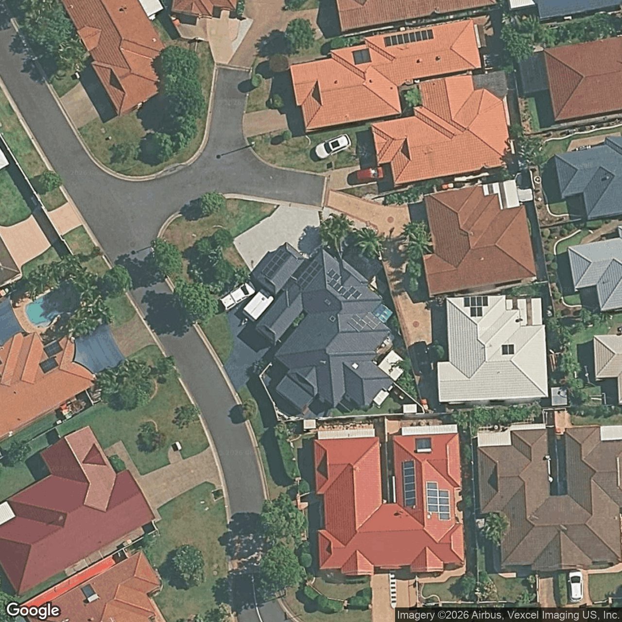 Aerial view of 2/1 Maroubra Court