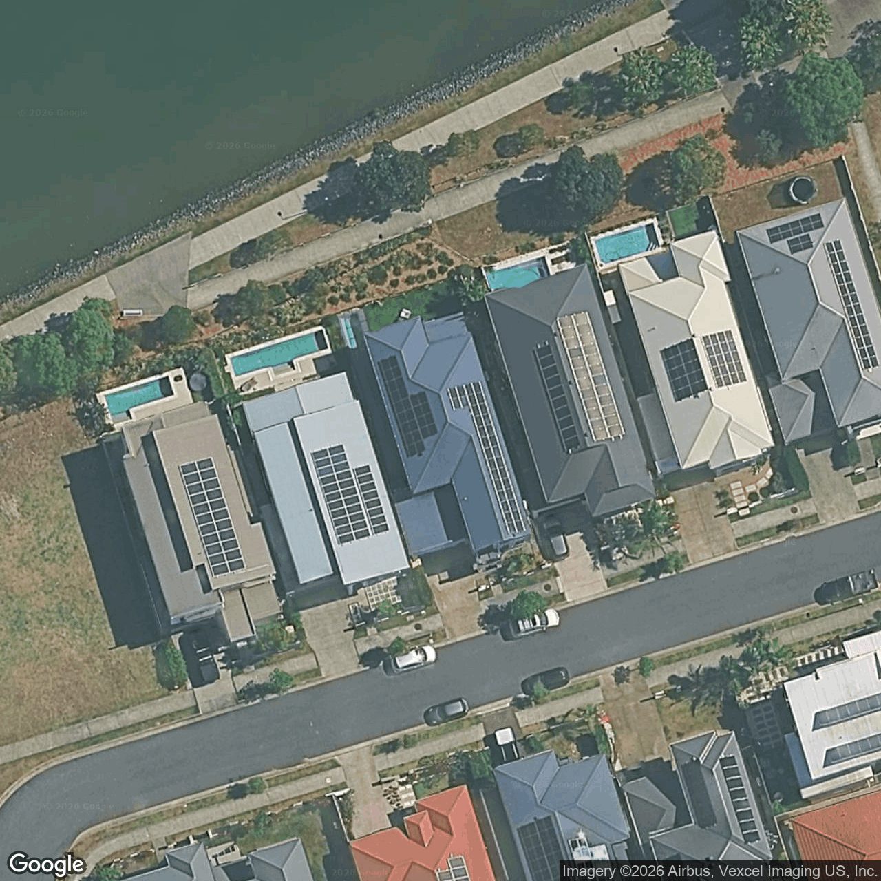 Aerial view of 7 Elizabeth Crescent, Varsity Lakes QLD 4227