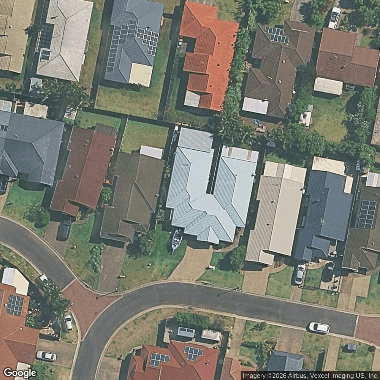 Aerial view of 27 Thornleigh Crescent, Varsity Lakes QLD 4227