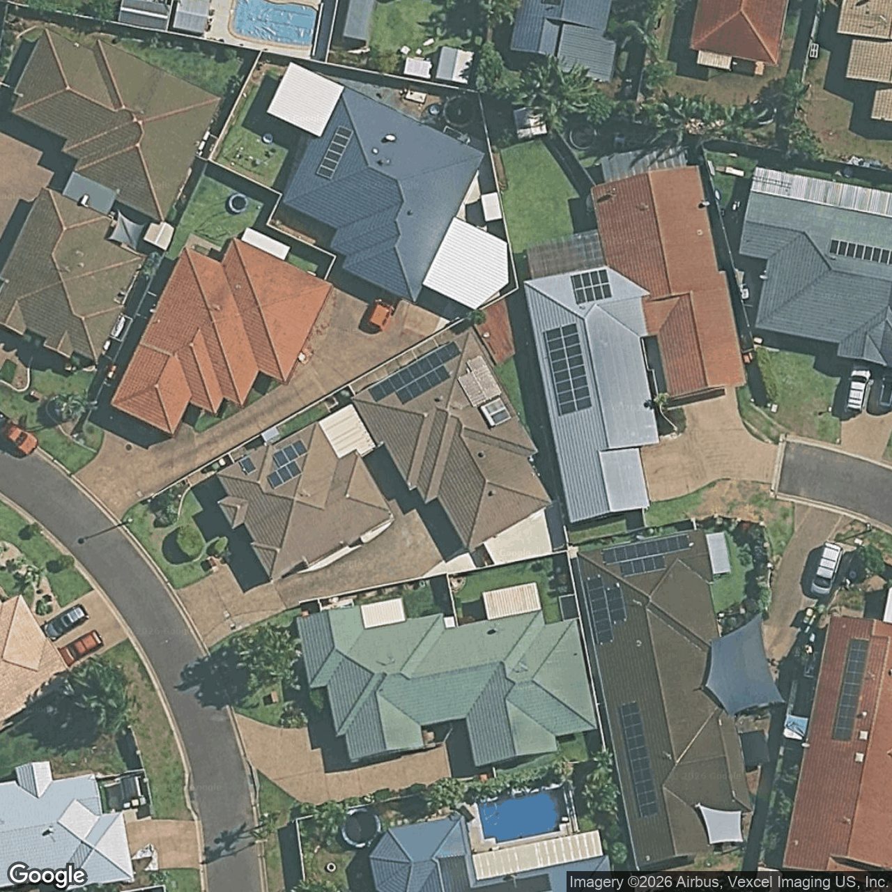 Aerial view of 13 Randwick Court, Varsity Lakes QLD 4227