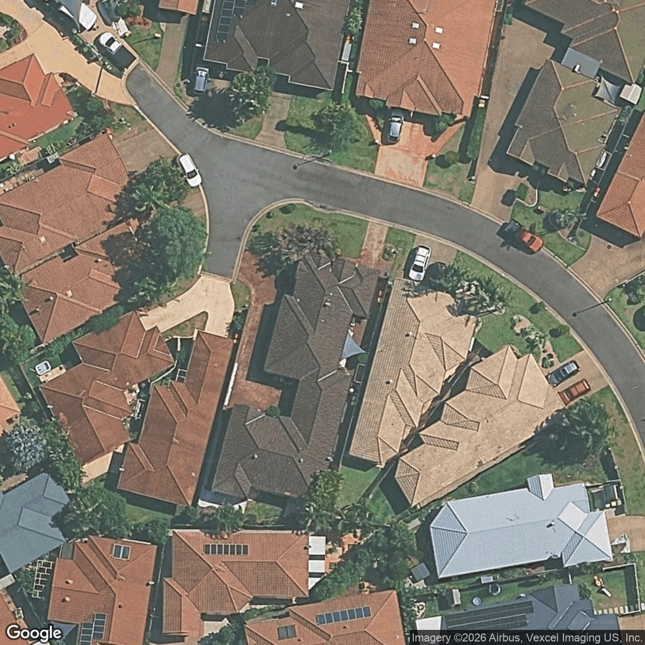 Aerial view of 1/16 Randwick Court