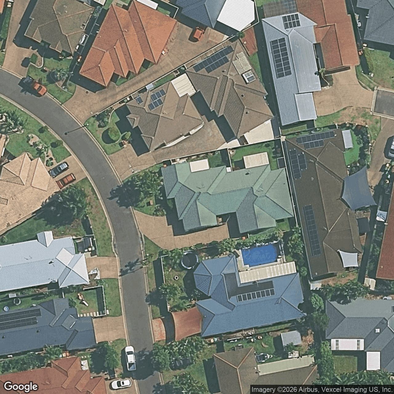 Aerial view of 11 Randwick Court, Varsity Lakes QLD 4227