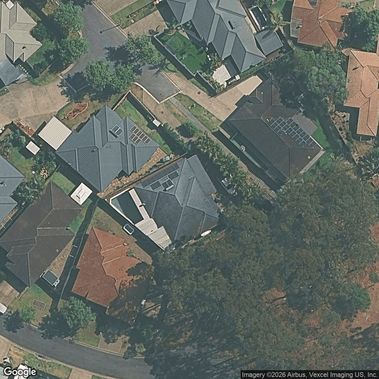 Aerial view of 21 Daryl Drive, Varsity Lakes QLD 4227