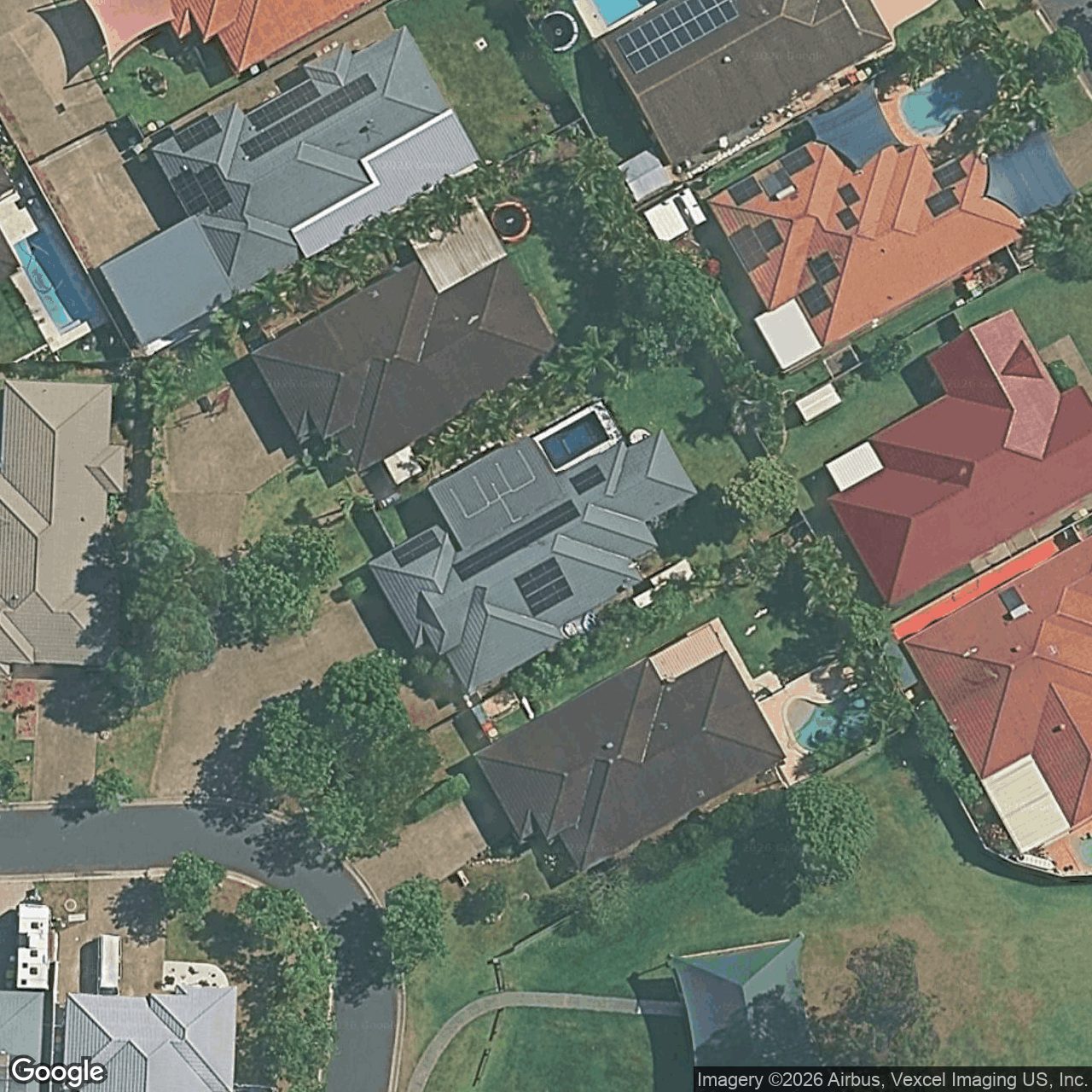 Aerial view of 5 Tracey Crescent, Varsity Lakes QLD 4227