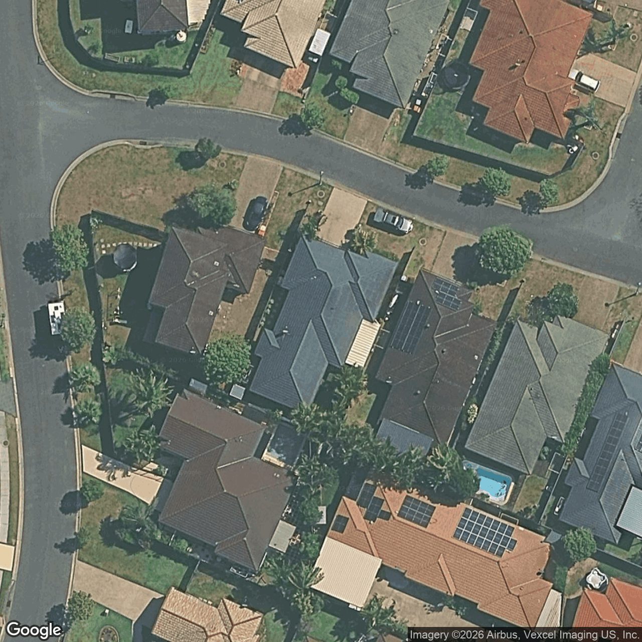 Aerial view of 3 Babu Street, Varsity Lakes QLD 4227