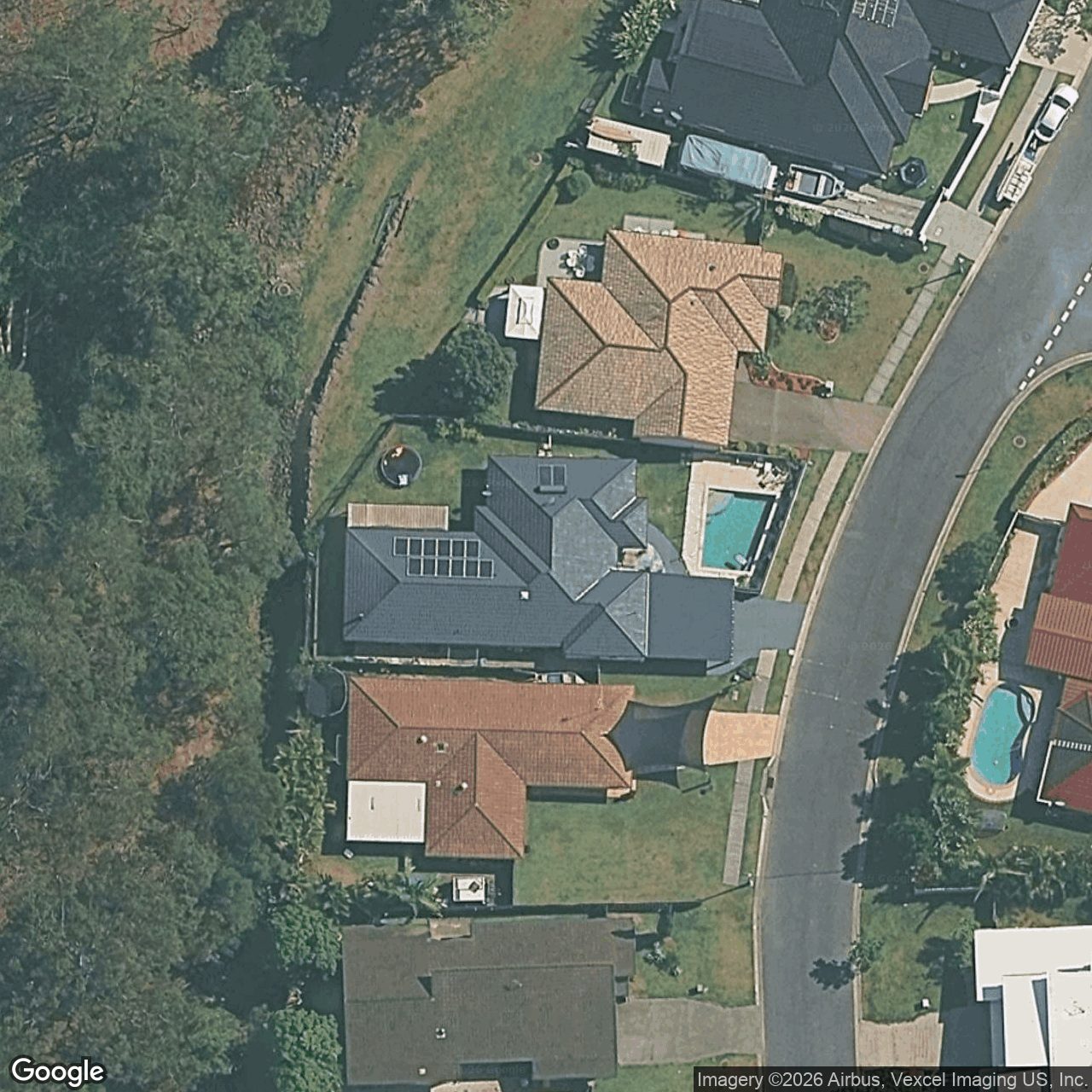Aerial view of 101 Yodelay Street, Varsity Lakes QLD 4227