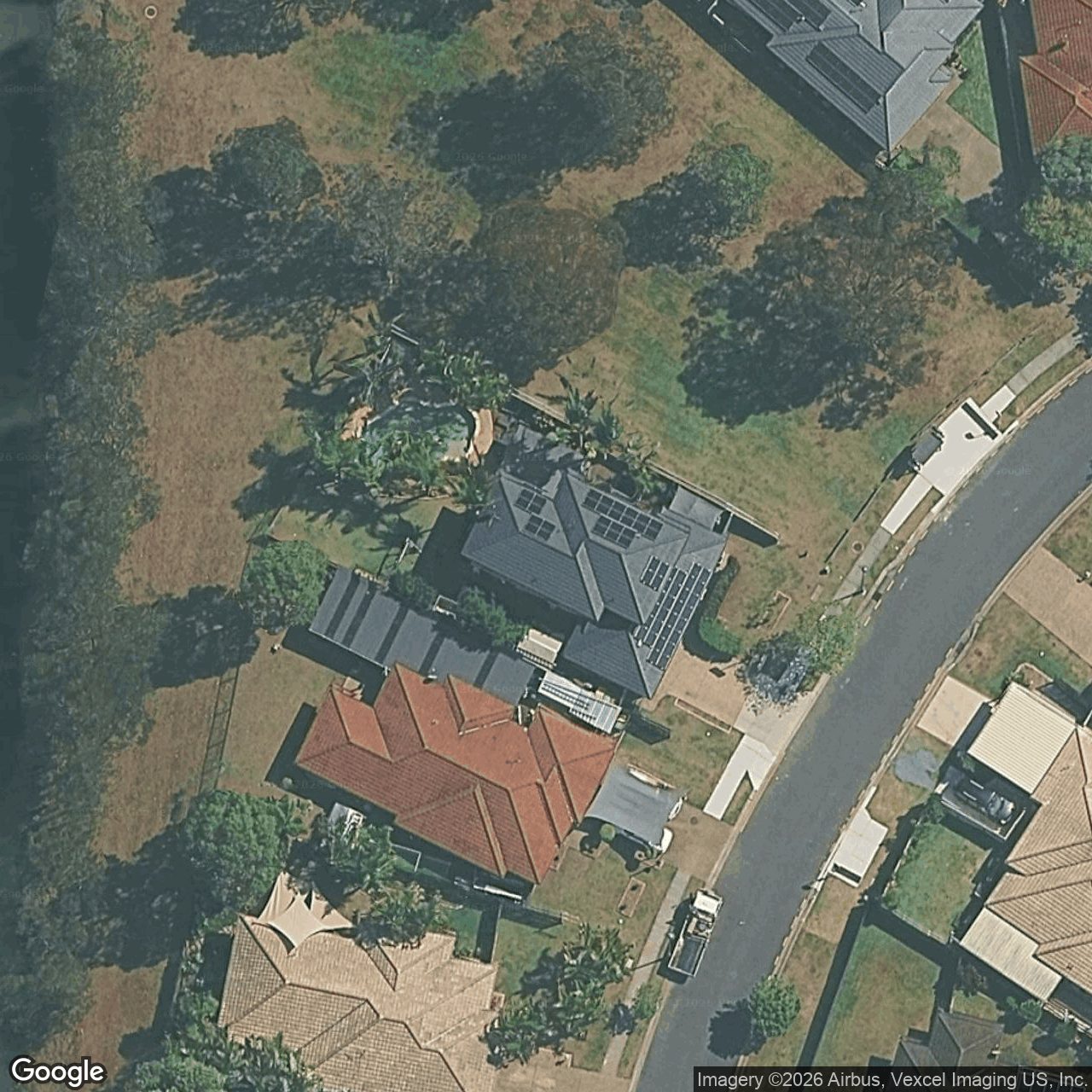 Aerial view of 71 Yodelay Street, Varsity Lakes QLD 4227