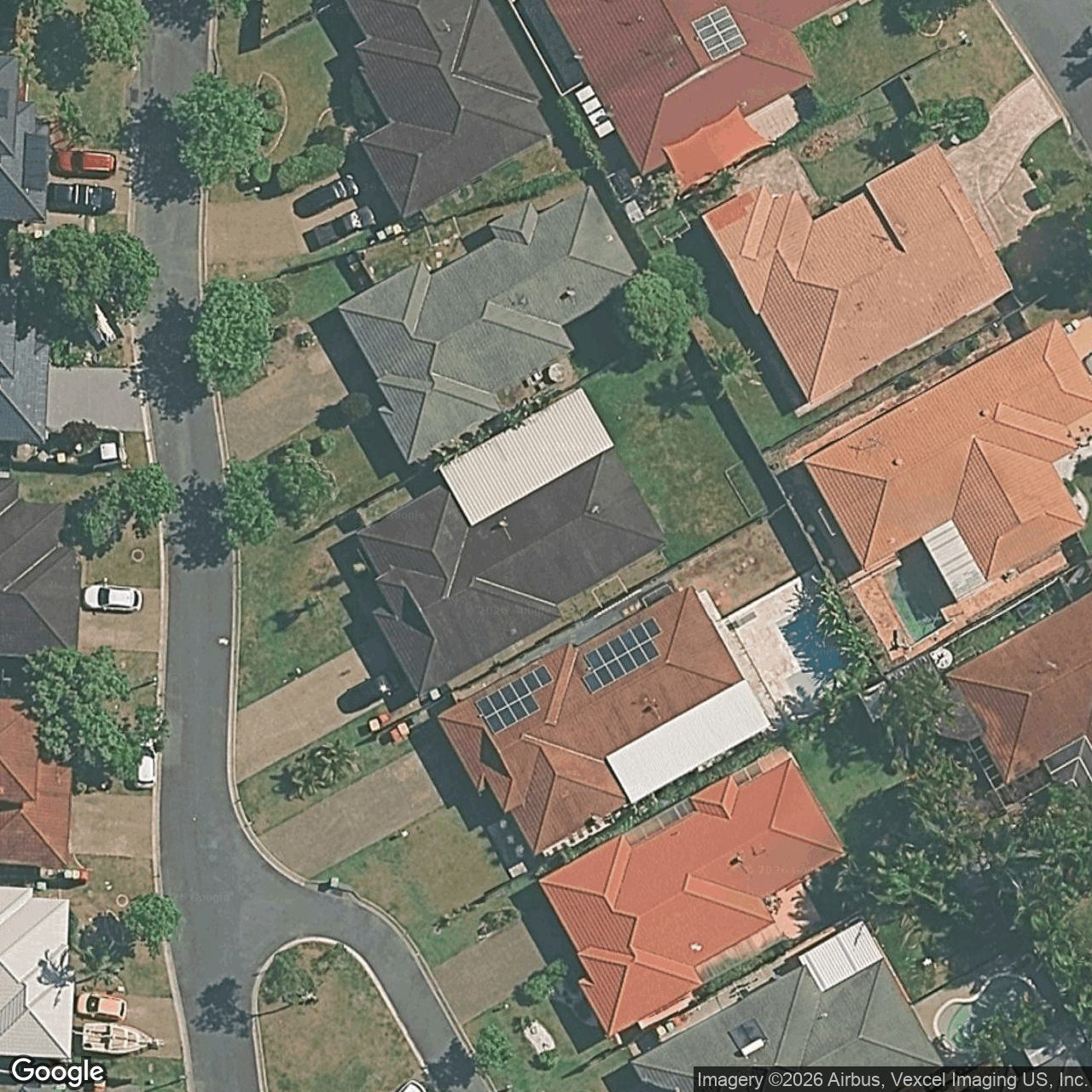 Aerial view of 2 Barbie Avenue, Varsity Lakes QLD 4227