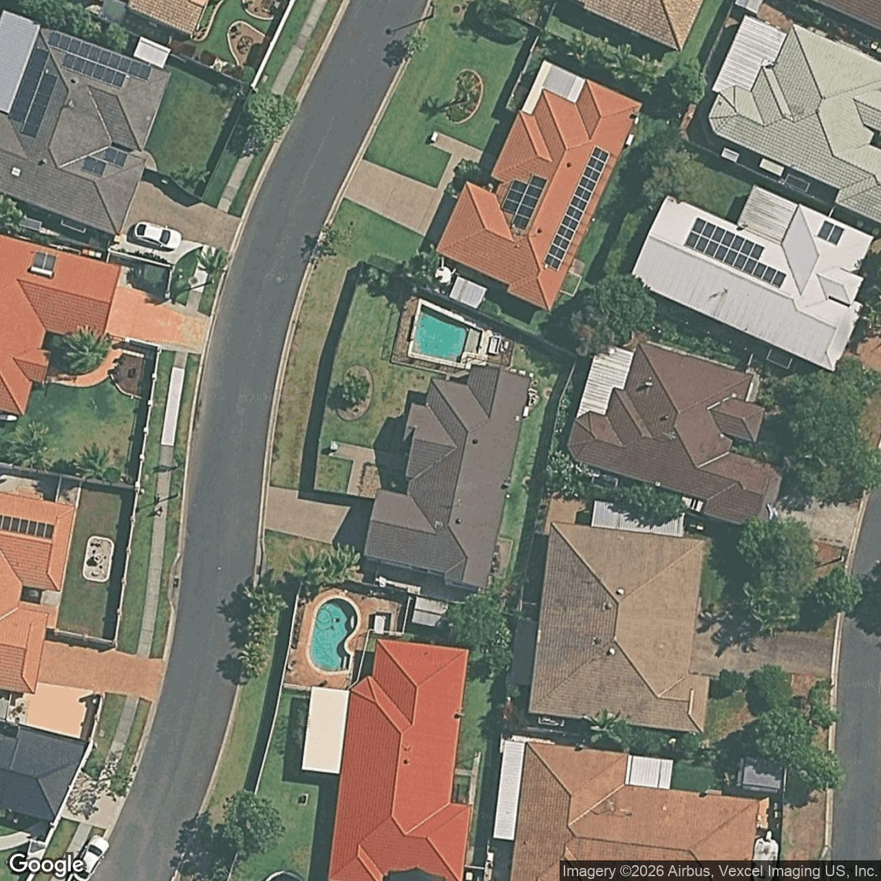 Aerial view of 78 Yodelay Street, Varsity Lakes QLD 4227