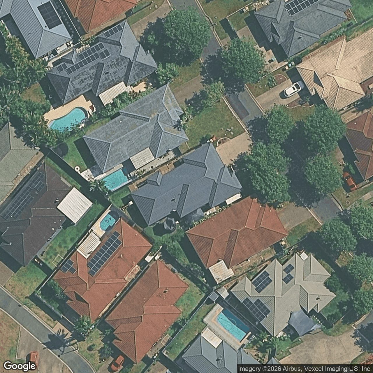Aerial view of 13 Daryl Drive, Varsity Lakes QLD 4227