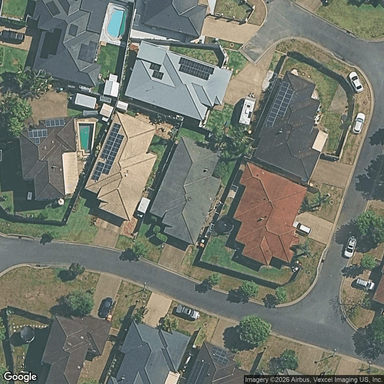 Aerial view of 6 Babu Street, Varsity Lakes QLD 4227