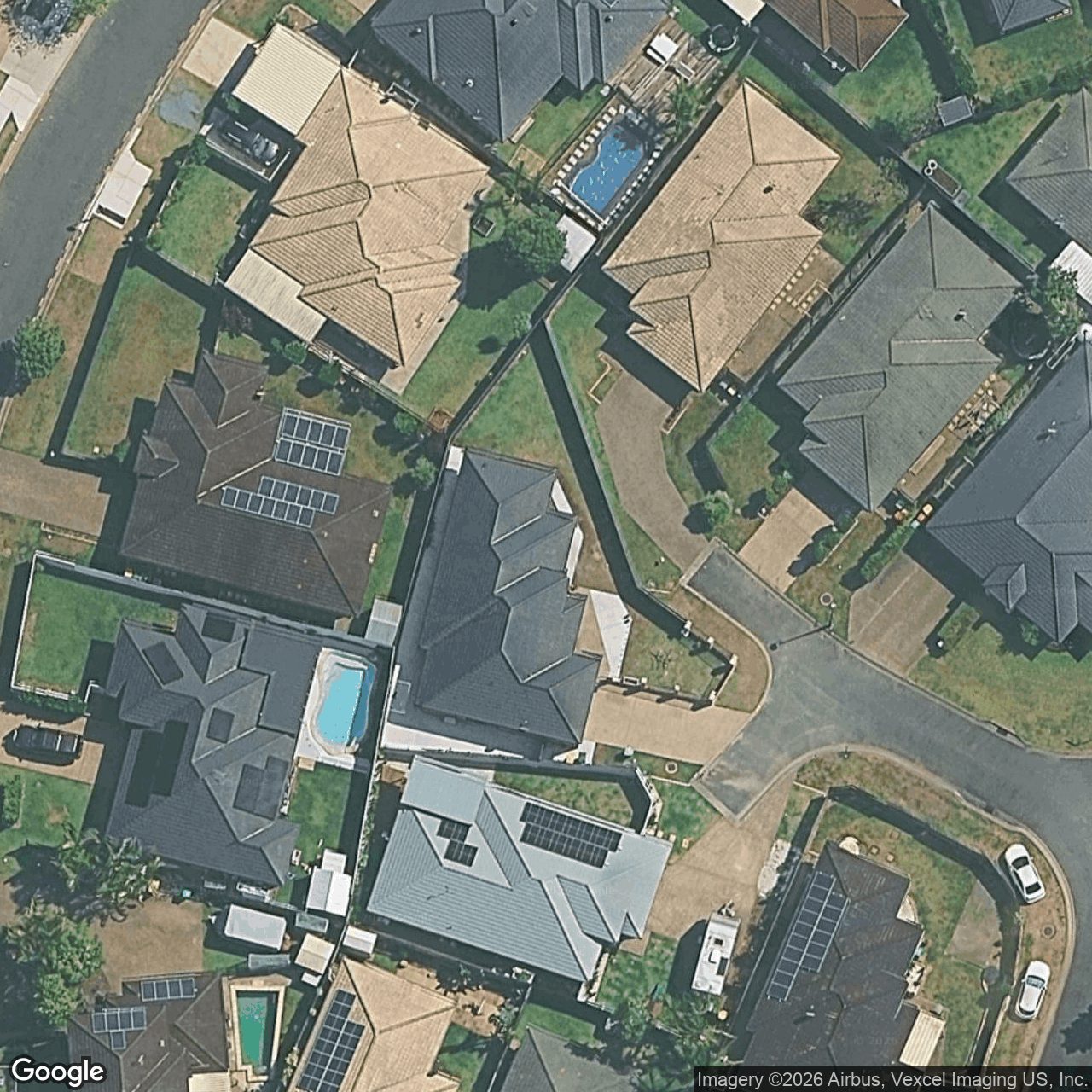 Aerial view of 6 Epstein Court, Varsity Lakes QLD 4227