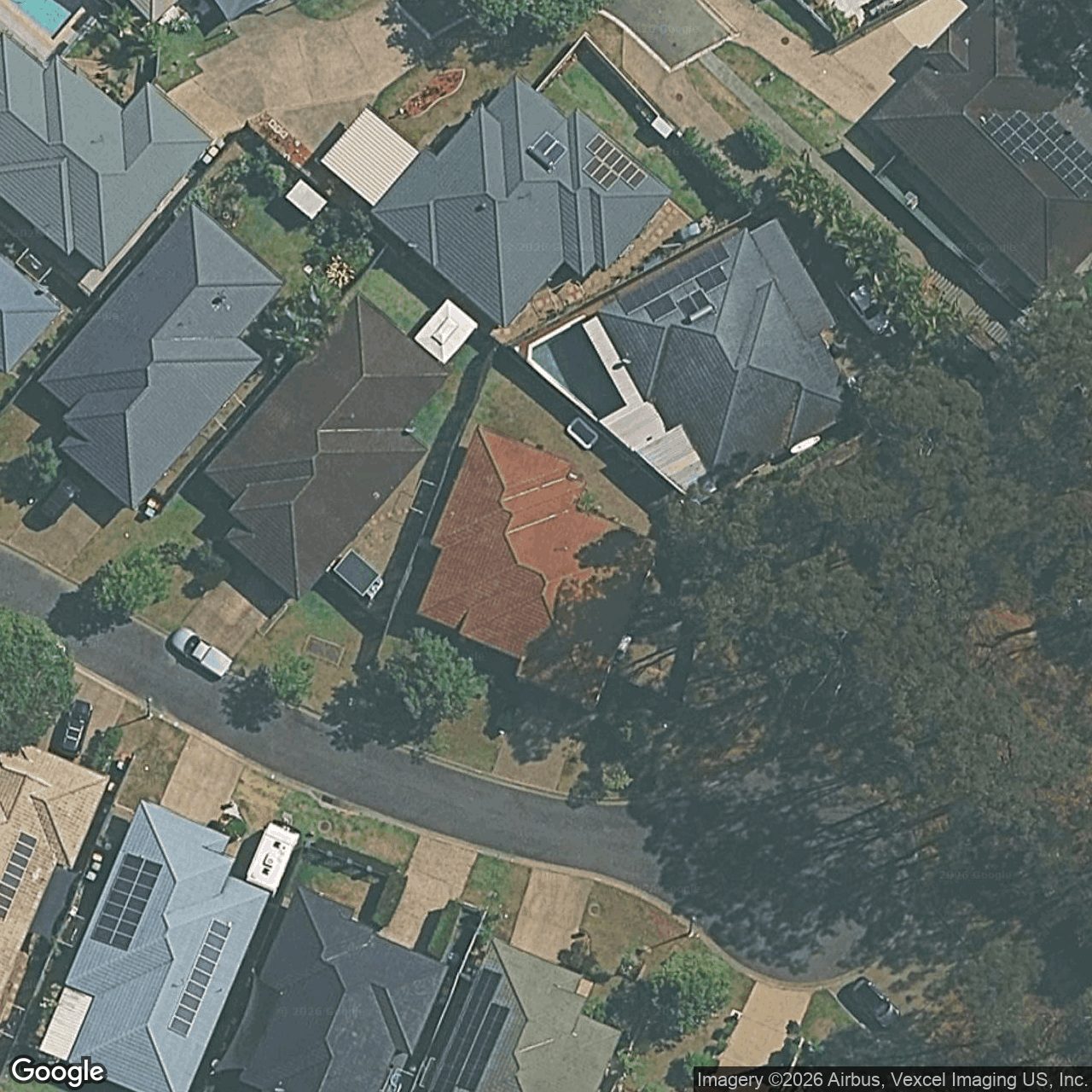 Aerial view of 20 Babu Street, Varsity Lakes QLD 4227