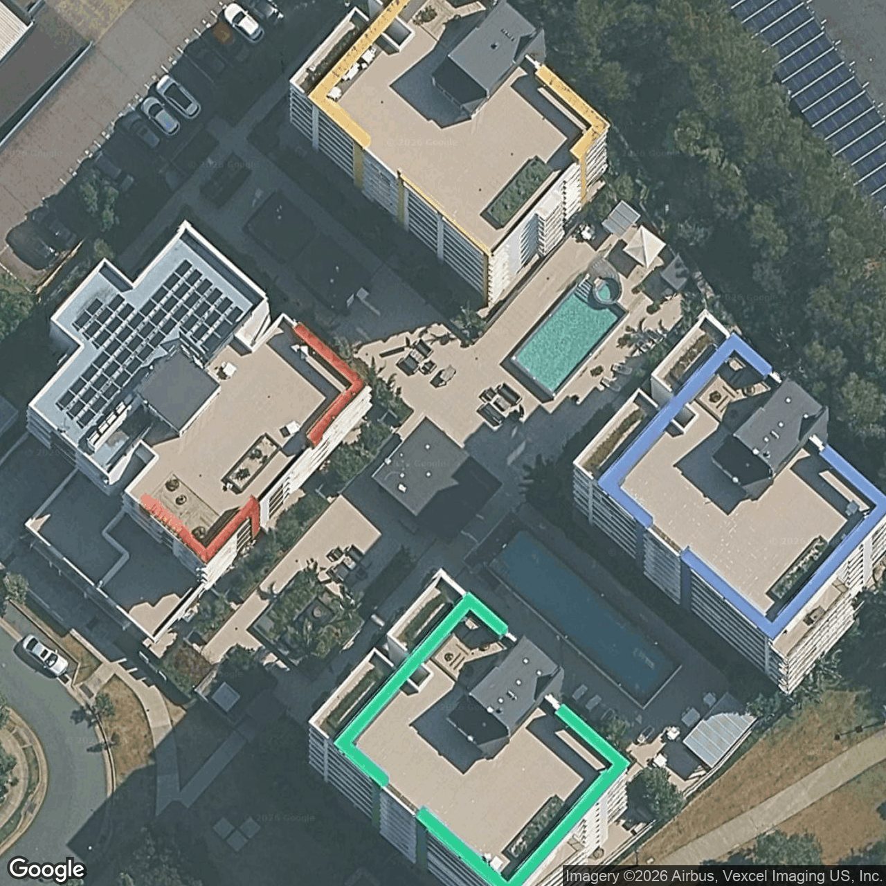Aerial view of 161/33 Lakefront Crescent