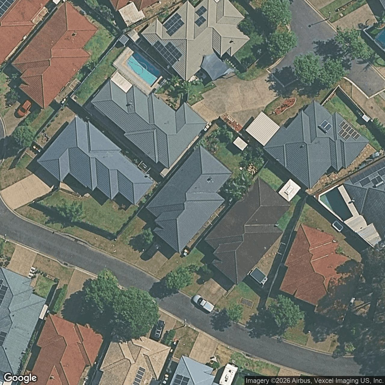 Aerial view of 16 Babu Street, Varsity Lakes QLD 4227