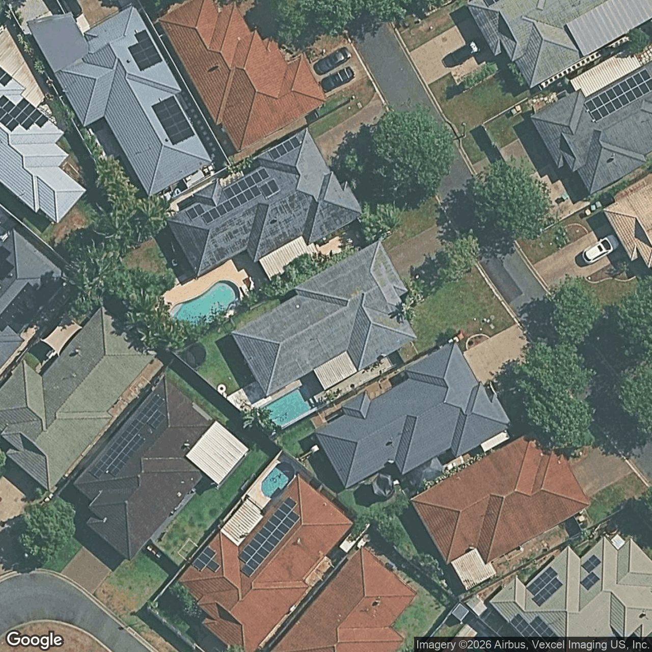 Aerial view of 11 Daryl Drive, Varsity Lakes QLD 4227