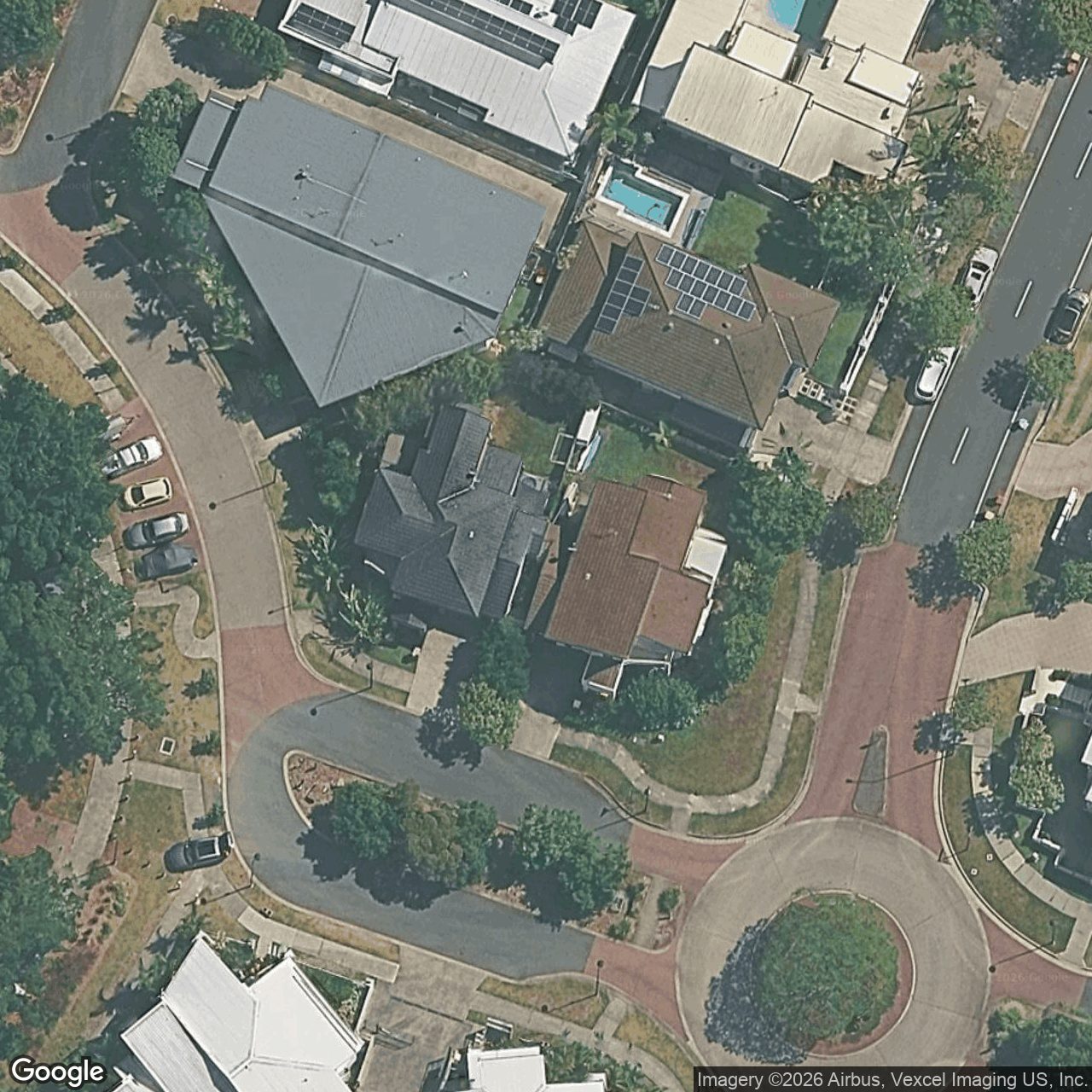 Aerial view of 58 Azzurra Drive, Varsity Lakes QLD 4227