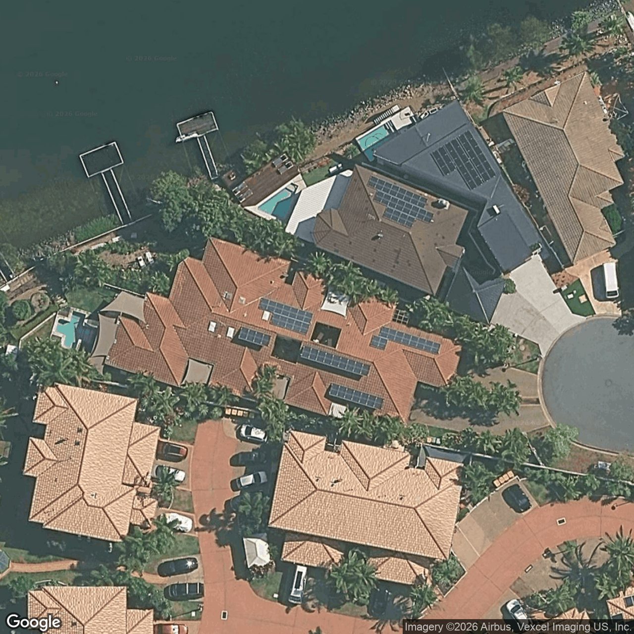 Aerial view of 1/10 Cornell Court