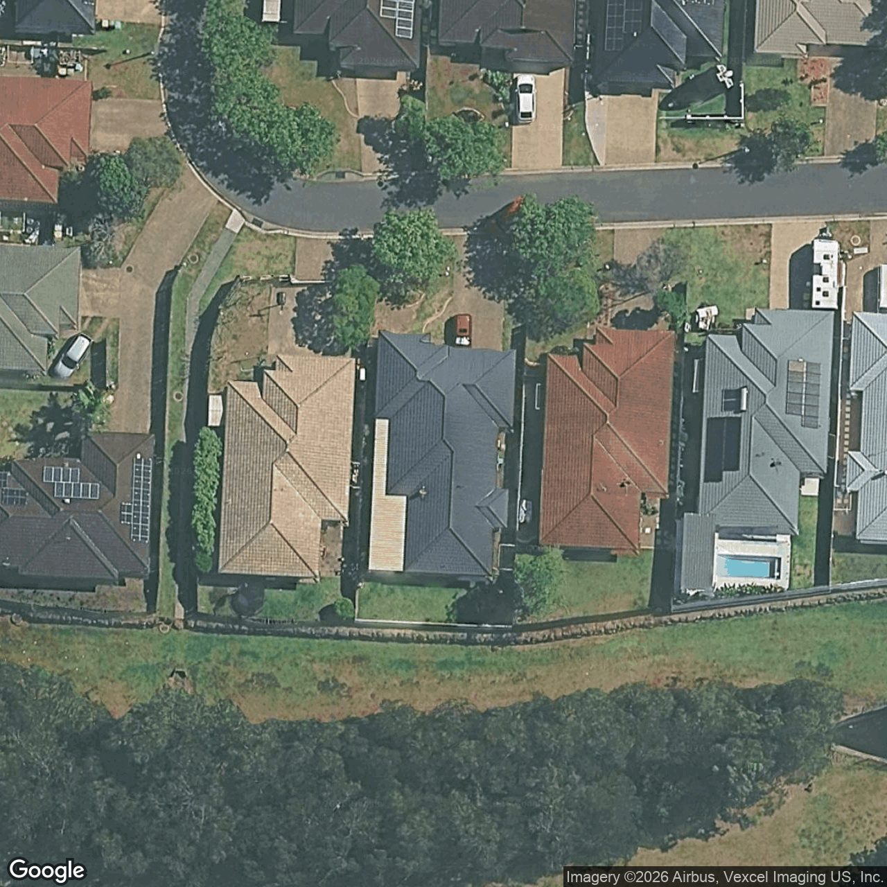 Aerial view of 10 Tracey Crescent, Varsity Lakes QLD 4227