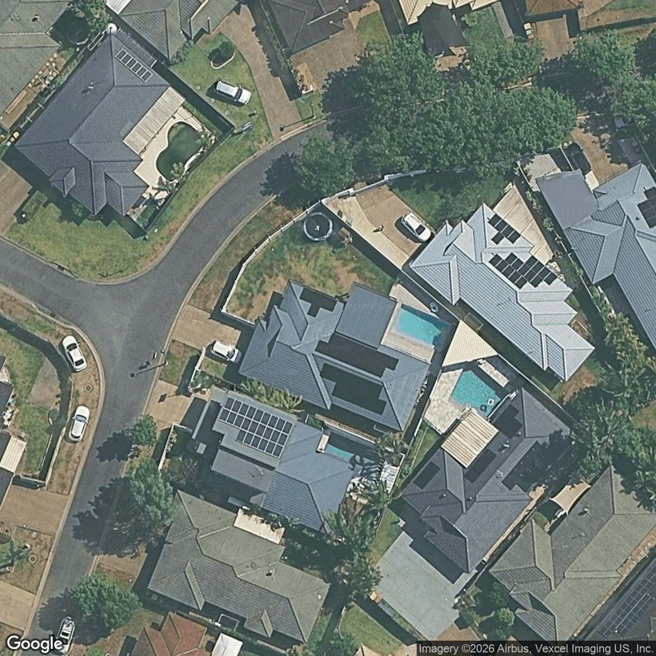 Aerial view of 8 Eugene Drive, Varsity Lakes QLD 4227