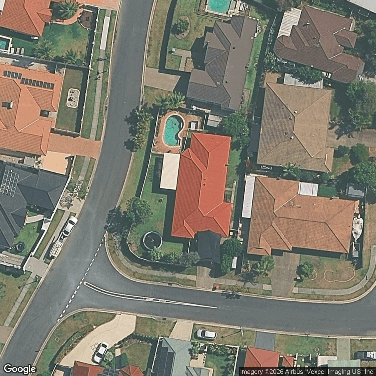 Aerial view of 23 Balmain Street, Varsity Lakes QLD 4227