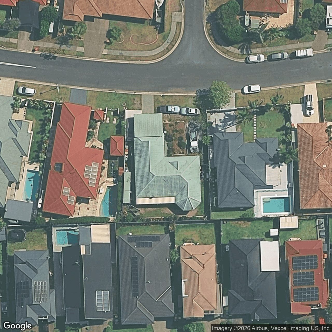 Aerial view of 34 Balmain Street, Varsity Lakes QLD 4227