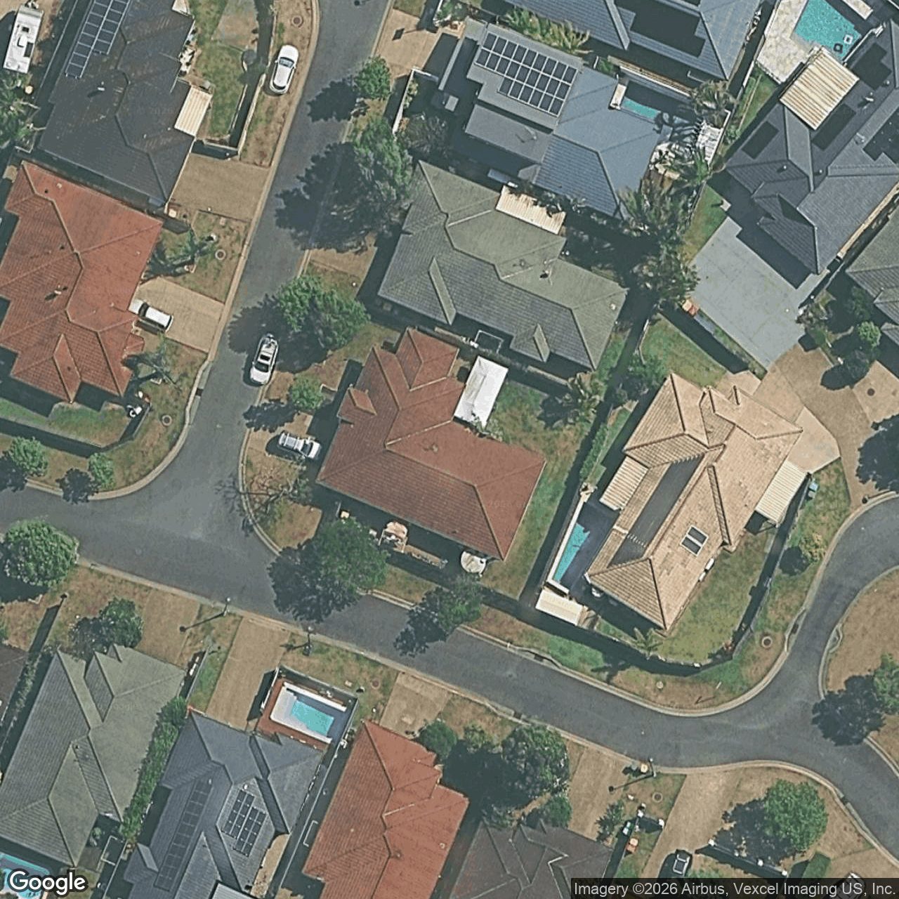 Aerial view of 14 Eugene Drive, Varsity Lakes QLD 4227